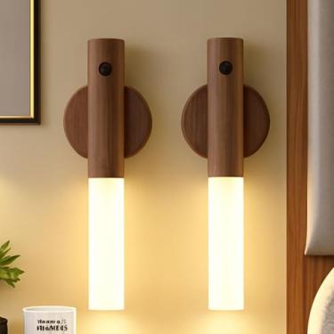 Imagem de Luminária de Parede LED Recarregável com Sensor de Movimento Luz Intel