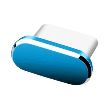 Imagem de Protetores Anti-poeira De Metal Tipo C Para iPhone 15 pro Max, 15 Plus