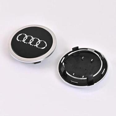 Imagem de Capas Centrais Para Rodas De Carro Audi, Conjunto De 4 Peças, 60mm 61m
