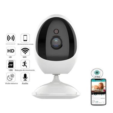 Imagem de Câmera Wifi Interna 1080P 4MP Mini Vigilância Monitor De Bebê Gravação