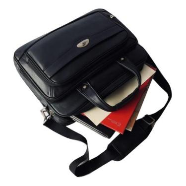 Imagem de Bolsa Pasta Masculina Feminina Alça Mão e Ombro Tiracolo Transversal C