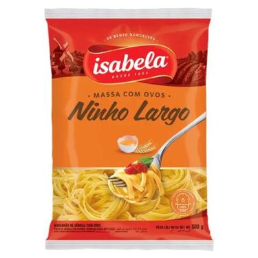 Imagem de Massa Isabela Ninho Largo 500g - Macarrão Com Ovos