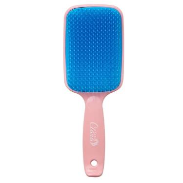 Imagem de Escova de Cabelo Santa Clara Rosa e Azul Flex
