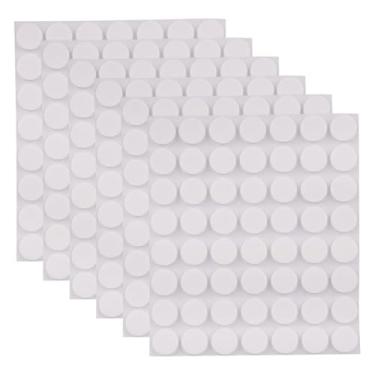 Imagem de GSHLLO 336 peças de almofadas de espuma autoadesivas pequenas de 12 mm almofadas redondas adesivas para móveis protetores de porta de armário macios que não bebem amortecedores de mesa para mesas de