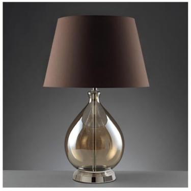 Imagem de Luminária de mesa moderna e minimalista com LED e design em vidro para decoração de sala de estar e quarto (Estilo D, 58 cm de altura)