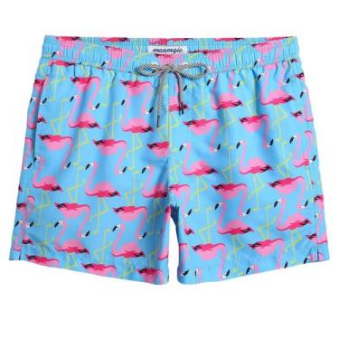 Imagem de Calções de banho mágicos para homens com forro de malha Quick Dry Blue