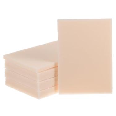 Imagem de Generic 8 peças de esponja de lixa 10 cm x 6 cm almofada de esponjas de lixa 500-600 gramatura folha de esponjas de lixa à mão lixa seca molhada para modelo drywall metal madeira móveis polimento