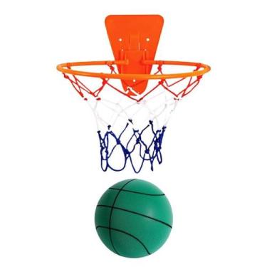 Imagem de Conjunto de cesta de basquete Silent Basketball para crianças e bebês 