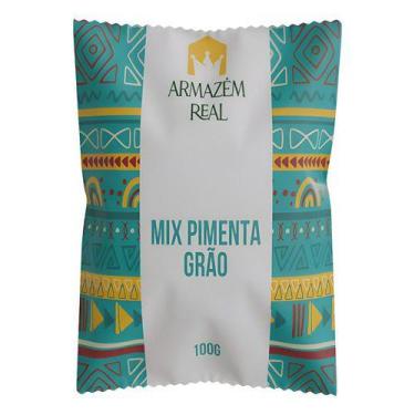Imagem de Mix De Pimentas - Pacote - 100g - Armazém Real