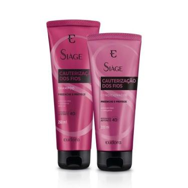 Imagem de Kit Siage Cauterização dos Fios Shampoo 250ml + Condicionador 200ml - 