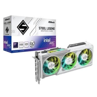 Imagem de Placa de Vídeo AsRock Intel Arc B580 Steel Legend OC 12GB GDDR6 192 Bi