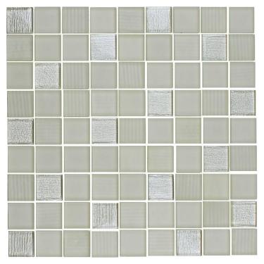 Imagem de Pastilha De Vidro Chic 903 3x3 Placa 30x30cm - 1013023004