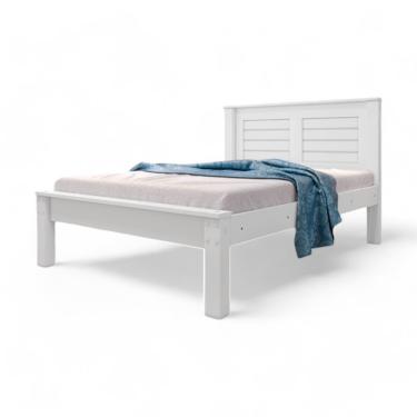 Imagem de Cama Casal Confortável E Moderna Milena Branca