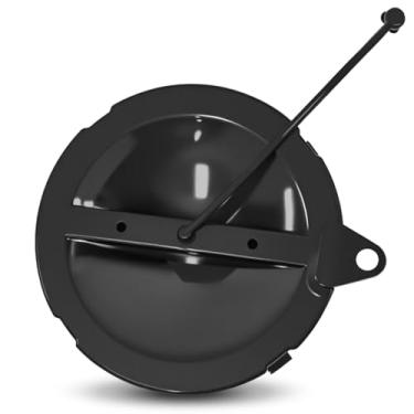 Imagem de A040338BK Capa/correia para transportadores de mangueira compatível com Valterra, tampa de armazenamento de mangueira de esgoto RV, use para transportador de mangueira de esgoto Valterra Camper, preto