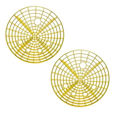 Imagem de FALVFUN Inserção de balde de lavagem de carro, 2 peças de 25,4 cm de diâmetro, à prova de poeira, filtro de lavagem de veículos, remoção de detritos, kit de lavagem de limpeza de detalhes automotivos