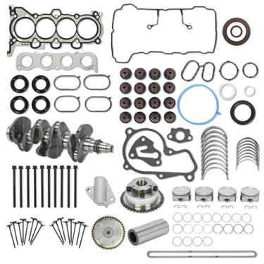 Imagem de NTLTPYY Kit de revisão de reconstrução do motor com corrente de distribuição, cambota, pistões e juntas para Hyundai Elantra/GT/Tucson & Soul/Forte 2.0L 2014-2019 – OE 23110-2E501, 23510-2E001,21443