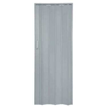 Imagem de Porta Sanfonada 210x72cm Cinza - 698 - BARIRI - BARIRI PVC LTDA