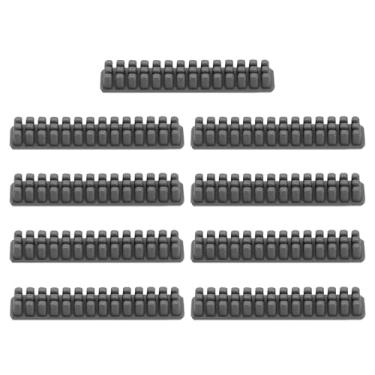 Imagem de Generic 9 peças de escova de bocal de silicone para impressora 3D para Bambu Lab A1, escova de limpeza de bocal de silicone de 37,5 mm, limpador de bocal de impressora 3D, para acessórios Bambu Lab A1