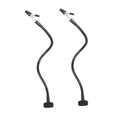 Imagem de Ｂｅｓｇａ Conjunto de 2 peças de grampos auxiliares para soldagem, ferramentas tipo "terceira mão" com clipes e suportes para fios, ideais para
