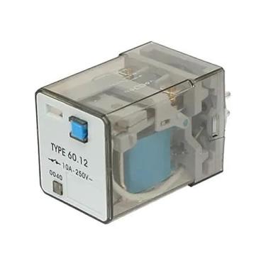 Imagem de Bobina 60,12 DC 12V 8 pinos DPDT Relé eletromagnético de alta potência