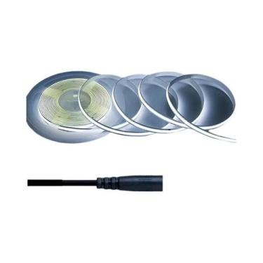Imagem de Fita De Luz LED COB Flexível De 5M 10M DC12V 24V 8mm Alta Densidade Ne