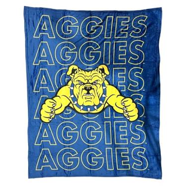 Imagem de Pegasus Sports Cobertor de pelúcia NCAA Echo Team Wordmark, cor do time, 60 x 70 (North Carolina Agricultural and Technical State University)