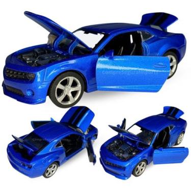Imagem de Carrinho Miniatura De Ferro Camaro Abre Capô E Porta - Europio
