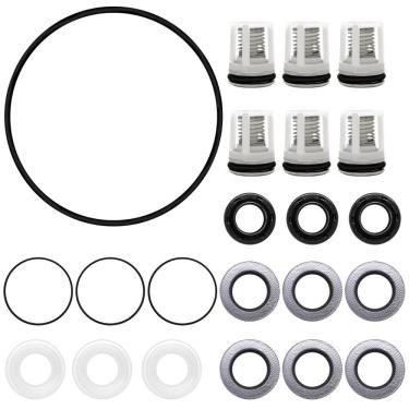 Imagem de Kit Reparo Gaxetas Válvulas Lavadora Karcher HD5/12 HD6/13 HD6/15 
