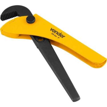 Imagem de Chave para Cano Jacaré Vonder 9" Aço Forjado Abertura 45mm Pintura Ele