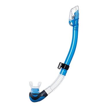 Imagem de TUSA SP-0101 Hyperdry Elite II Scuba Diving Snorkel, Fishtail Blue, None