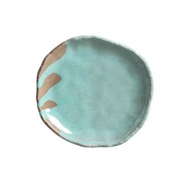 Imagem de Conjunto com 4 Pratos de Sobremesa Orgânico Eco Atlântica Ø19cm