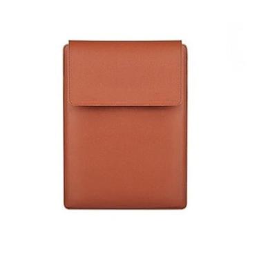 Imagem de Bolsa Capa para 13,3" e 15" 16,2" em Couro PU, Macia capa notebook,Suporte para laptop(Marrom,13,3'')