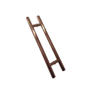 Imagem de Puxador Redondo Inox 60cm Portas Madeira Vidro Rose Gold - RR Inox