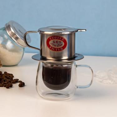 Imagem de Cafeteira Manual Vietnamita Fast Coffee Portátil