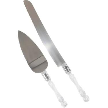 Imagem de Espátula com Cabo Branco para Bolo