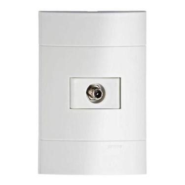 Imagem de Conjunto Tomada Tv Lunare Schneider Prm44111