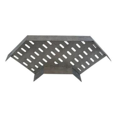 Imagem de Curva eletrocalha 300x100 horizontal 90  - Luxtil Elétrica