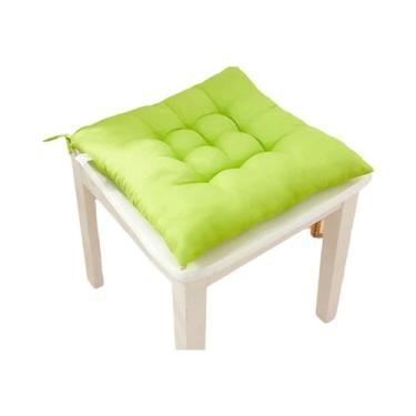 Imagem de Almofada Quadrada Macia Com Revestimento De Algodão Para Cadeira De Es