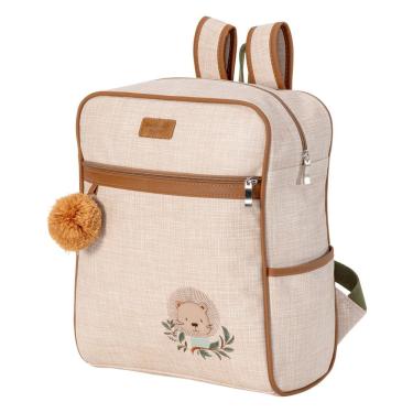 Imagem de Mochila Maternidade Leão - Bege - Batistela Baby