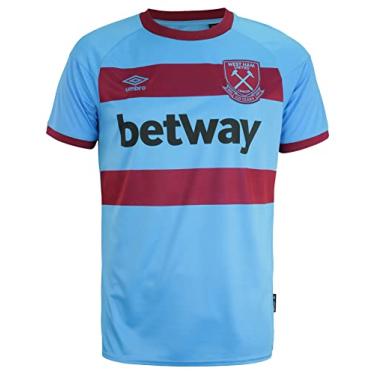 Imagem de Umbro 2020-21 West Ham United Away Jersey - Light Blue-Maroon M