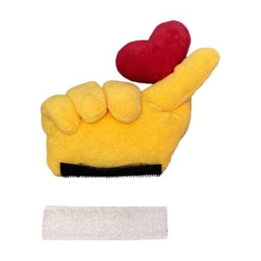 Imagem de kowaku Enfeites decorativos para capacetes de snowboard e skate, Coração