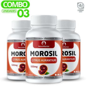 Imagem de Suplemento Vegano Laranja Moro 300cps de 500mg Cada - Natural Nutrien