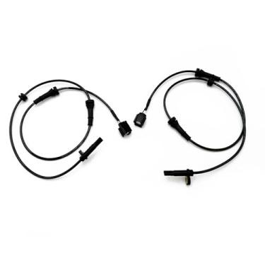 Imagem de Mteycei Sensor de velocidade da roda ABS dianteiro esquerdo e dianteiro direito compatível com Nissan 2011 2012 2013 2014 2015 2016 2017 Quest V6 3.5L dianteiro e lado do passageiro substitui 47910