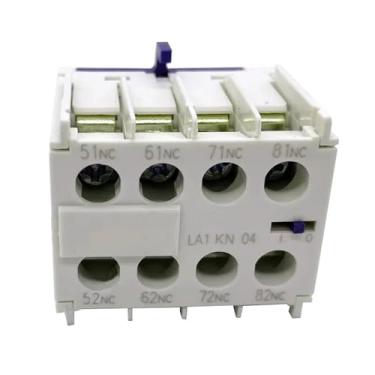 Imagem de 1 peça Contator Auxiliar Série K LA1KN22 KN40 KN04 KN31 KN13 KN11 Módulo de Contato Auxiliar (LA1KN04)