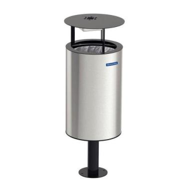 Imagem de Lixeira Tramontina Messina Inox Acabamento Acetinado 55 L Tramontina