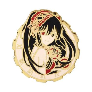 Imagem de Broches De Esmalte Kurumi Anime DATE a LIVE, Distintivos De Metal, Bot