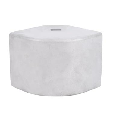 Imagem de GOTOTOP Tampa de Canto Estilo Crista, Proteção de Canto de Convés de Alumínio Com Parafusos Redonda de 90 Graus 2,5-2,625 pol. Comprimento Diagonal Superior 4,06-4,19 pol. para Barco