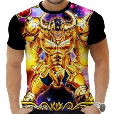Imagem de Camiseta Camisa Personalizada Anime Cavaleiros do Zodíaco 07 - Zahir S