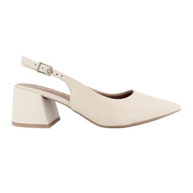 Imagem de Sapato Slingback Usaflex Salto Médio Feminino