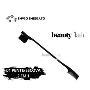 Imagem de Kit Escova Escovinha Baby Hair Sobrancelha Cabelo Lace Pente Separador